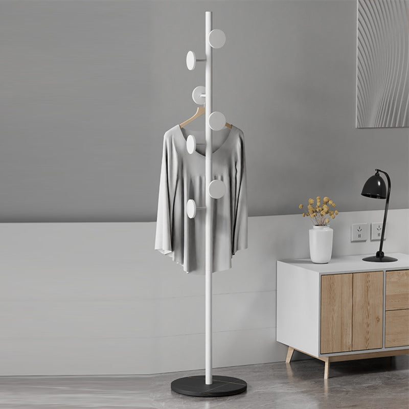 Contemporary Coat Rack Metal Slate Detached Floor Coat Rack Living Room