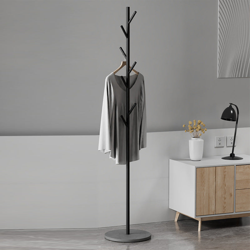 Contemporary Coat Rack Metal Slate Detached Floor Coat Rack Living Room