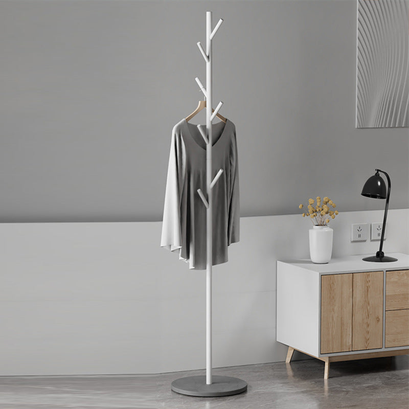 Contemporary Coat Rack Metal Slate Detached Floor Coat Rack Living Room