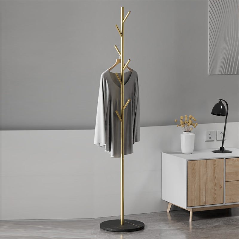 Contemporary Coat Rack Metal Slate Detached Floor Coat Rack Living Room