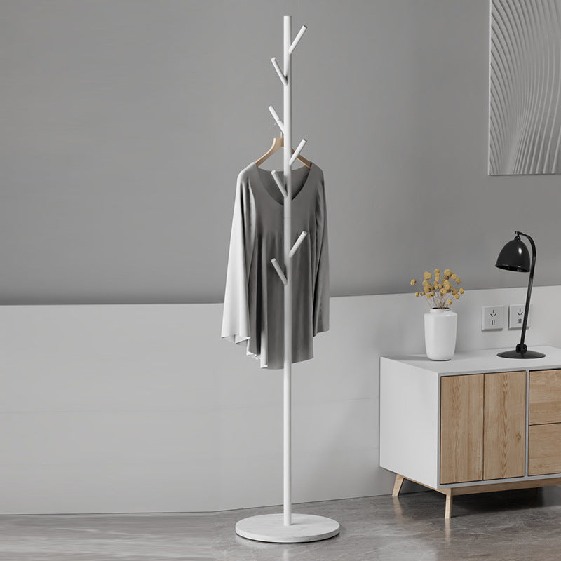 Contemporary Coat Rack Metal Slate Detached Floor Coat Rack Living Room