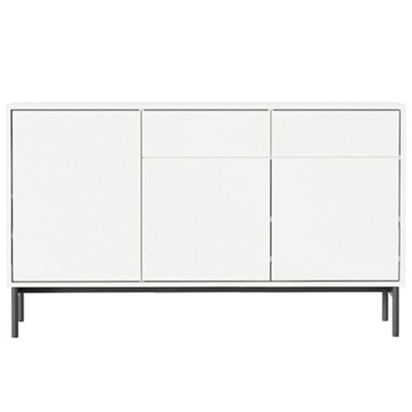 Artificial Wood Living Room Sideboard Cabinet Modern Credenza with Drawer and Storages