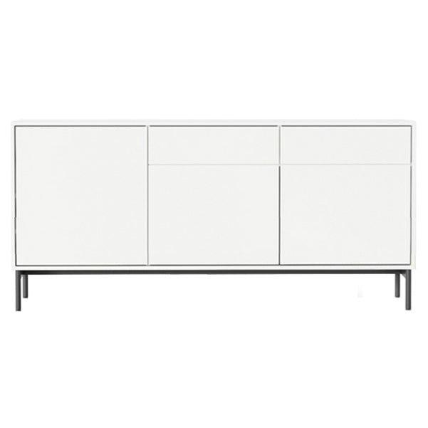 Artificial Wood Living Room Sideboard Cabinet Modern Credenza with Drawer and Storages