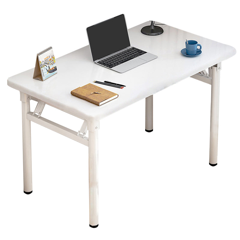 Rectangular Folding Writing Desk Height Adjustable Office Desk