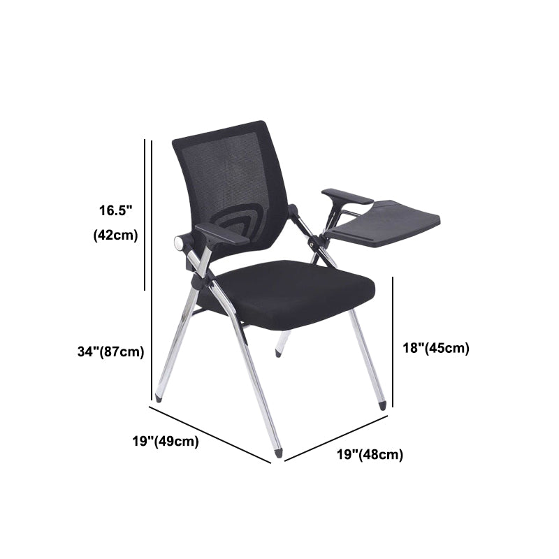 Mid Back Conference Chair Contemporary Style Mesh Office Chair