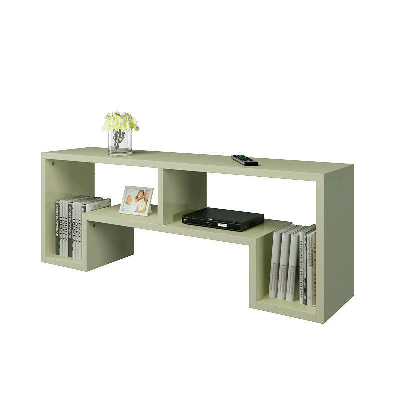 Scandinavian Wood TV Media Stand Open Shelving TV Stand Console