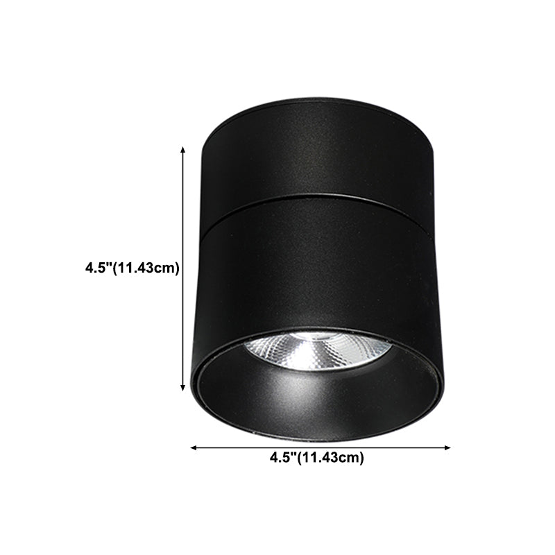 Modern Simple Style Aluminum Ceiling Light Cylinder Foldable Ceiling Lamp for Bedroom