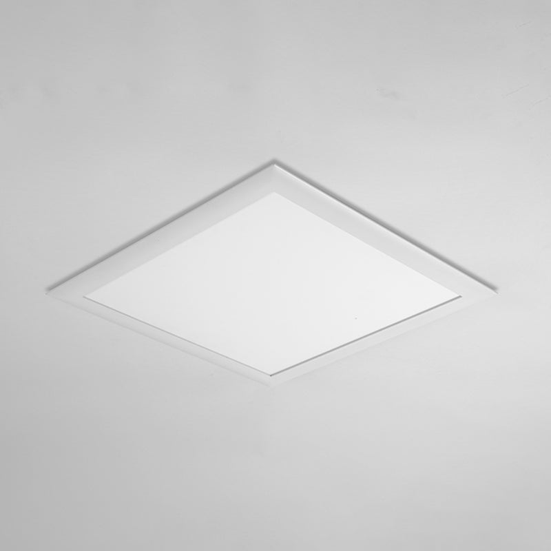 Geometric Shape Ceiling Light Modern Metal Flush Mount with Acrylic Shade for Living Room