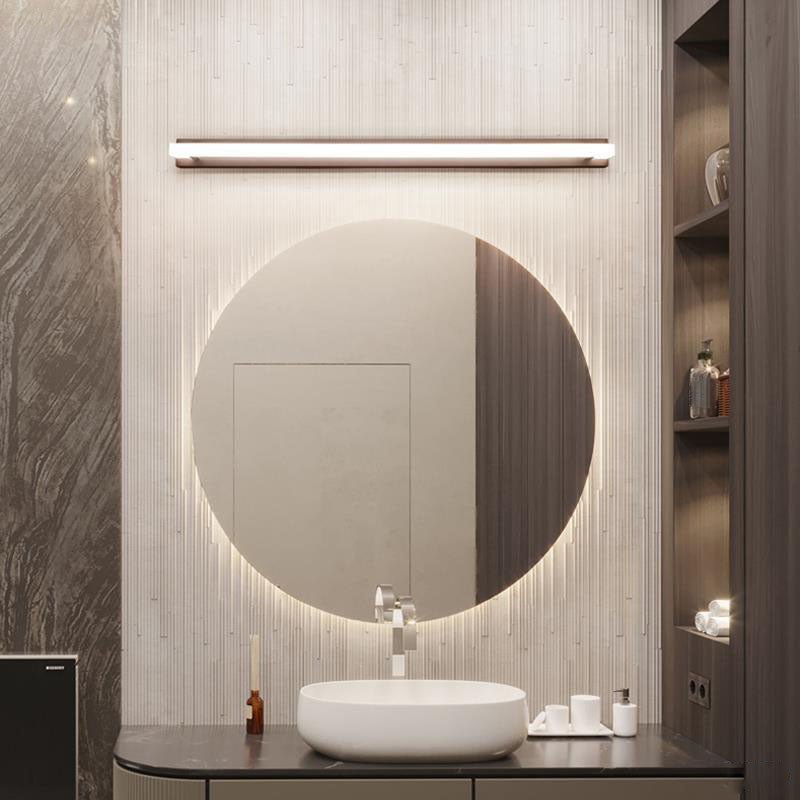 Linear LED Vanity Mirror Light in Modern Style Acrylic Wall Lamp for Bathroom