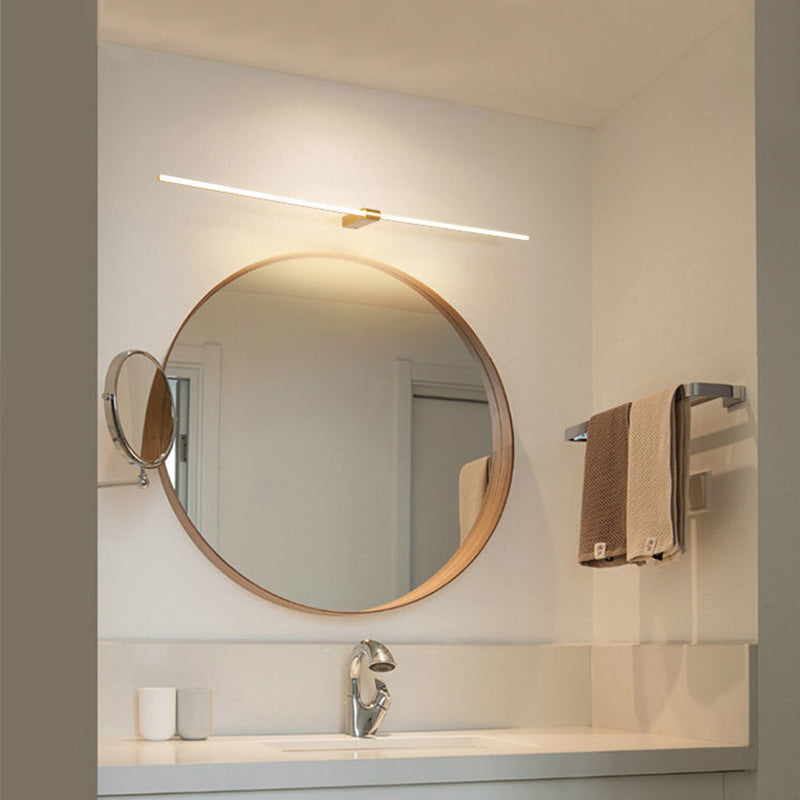 Acrylic LED Wall Light in Modern Simplicity Linear Vanity Mirror Lights for Bathroom