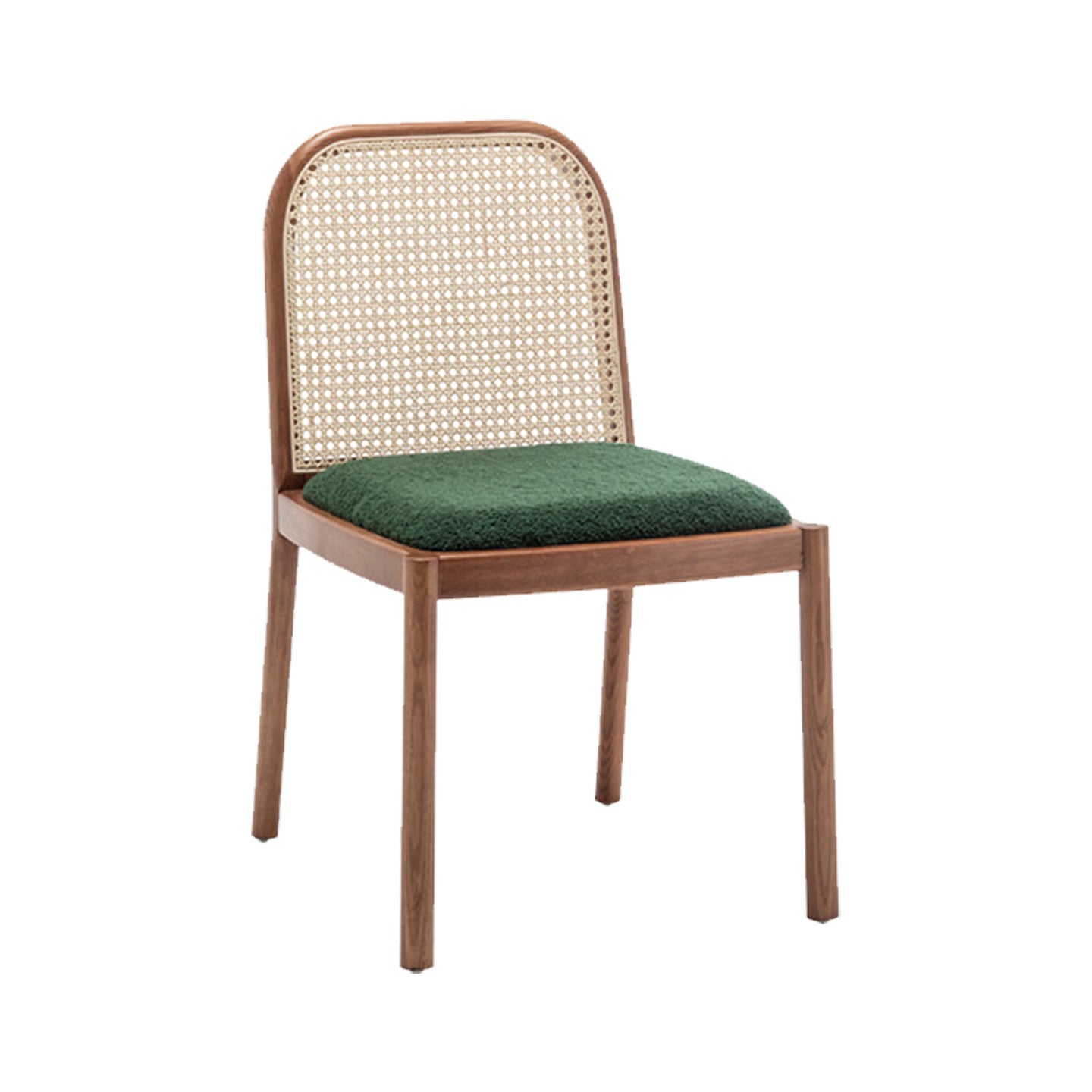 Traditional Upholstered Dining Side Chair Solid Wood Side Chair