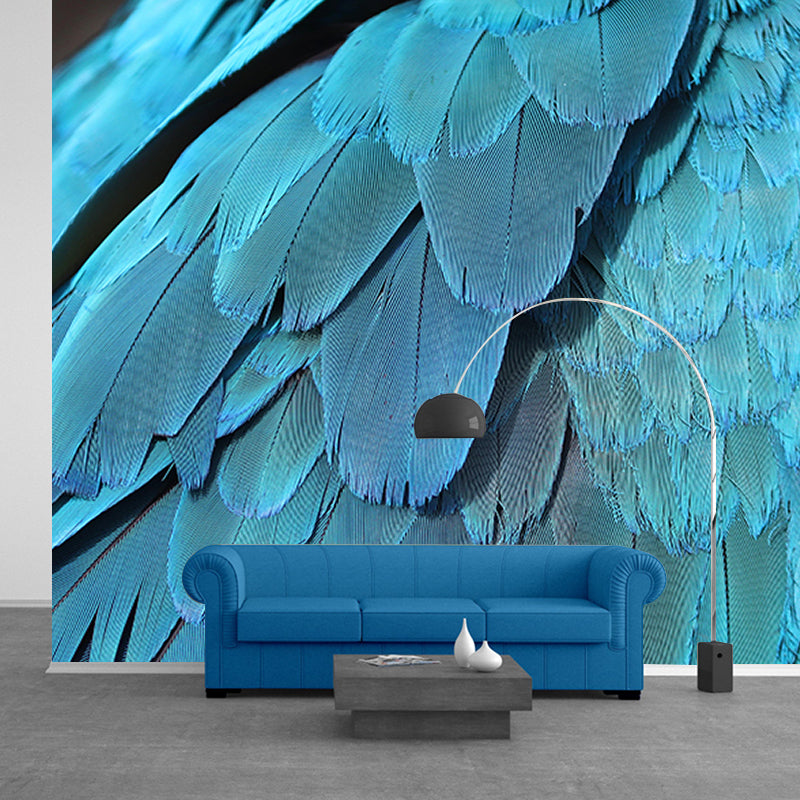 Decorative Wall Mural Feather Printed Living Room Wall Mural