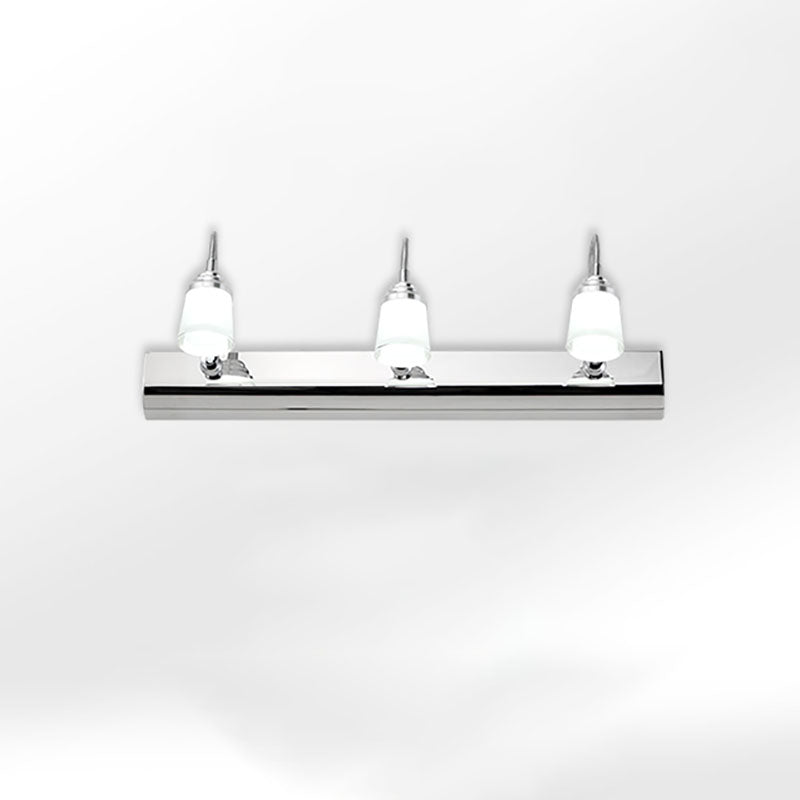 Modern Simplicity Metal Wall Light Rotatable LED Wall Lamp in Silver