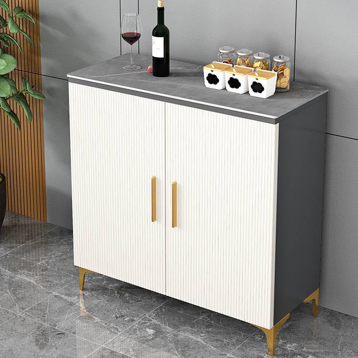 Modern Sideboard Stone Top Dining Sideboard with Door for Living Room