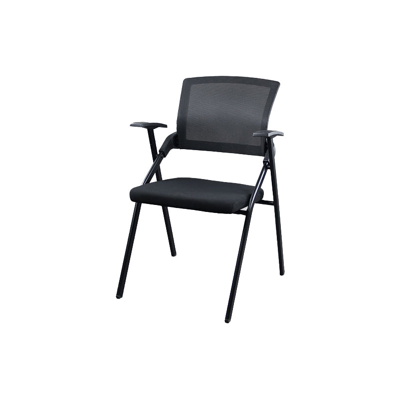 Mesh Mid Back Conference Chair Contemporary Ergonomic Arms Office Chair