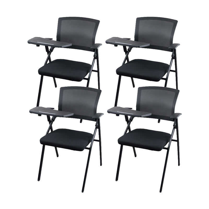 Mesh Mid Back Conference Chair Contemporary Ergonomic Arms Office Chair