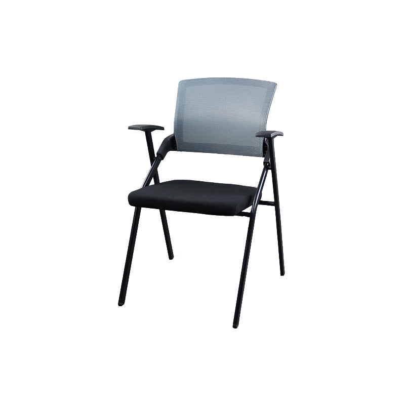 Mesh Mid Back Conference Chair Contemporary Ergonomic Arms Office Chair