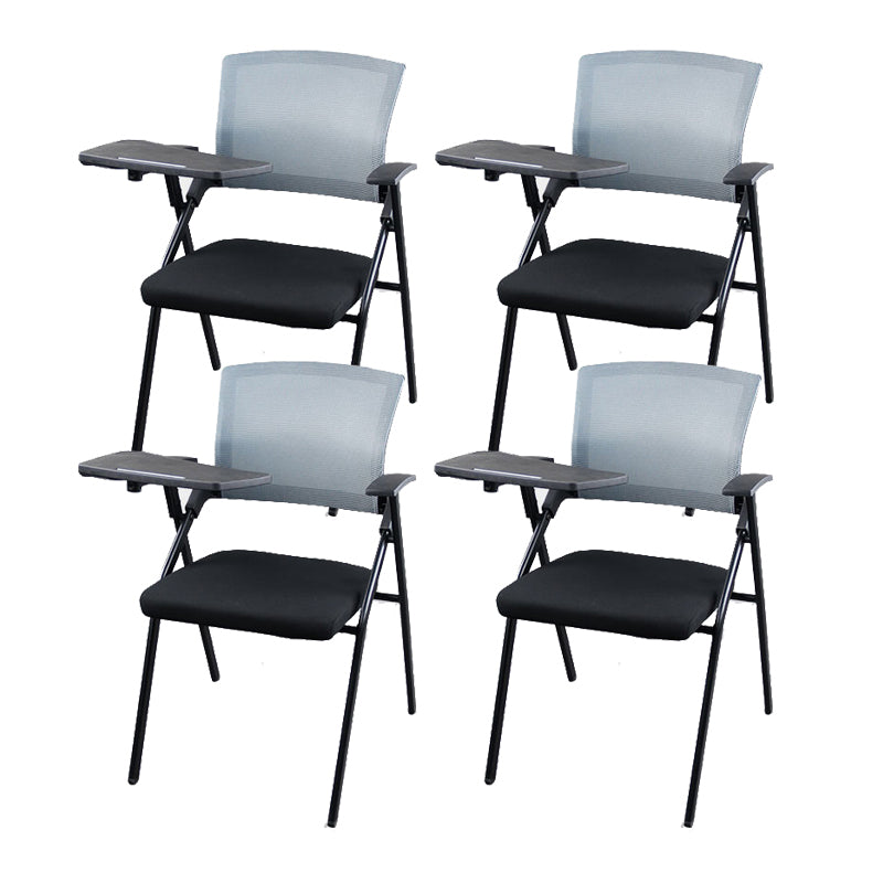 Mesh Mid Back Conference Chair Contemporary Ergonomic Arms Office Chair