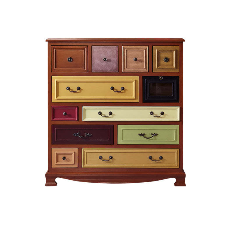 Bedroom Storage Chest Solid Wood Lingerie Chest with Drawers