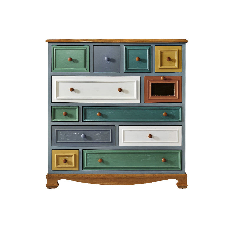 Bedroom Storage Chest Solid Wood Lingerie Chest with Drawers