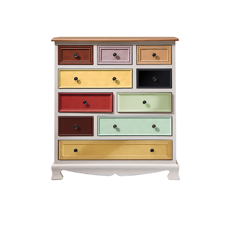 Bedroom Storage Chest Solid Wood Lingerie Chest with Drawers