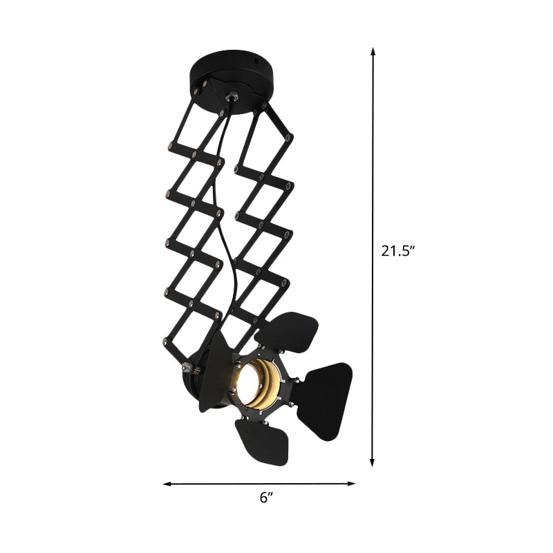 Caméra à 1 tête Éclairage semi-rushmount