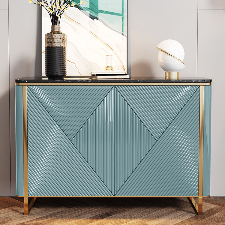 15.75"W Sideboard Glam Style Dining Server for Kitchen and Living Room