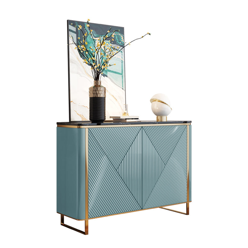 15.75"W Sideboard Glam Style Dining Server for Kitchen and Living Room