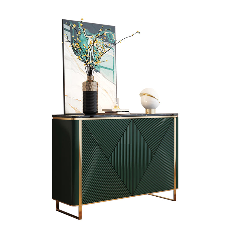 15.75"W Sideboard Glam Style Dining Server for Kitchen and Living Room