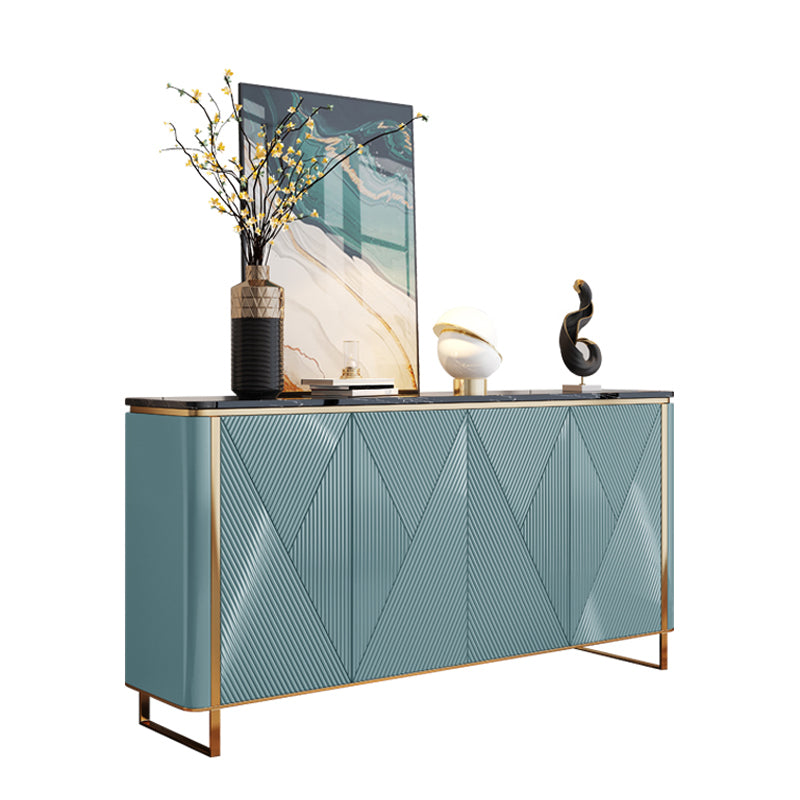 15.75"W Sideboard Glam Style Dining Server for Kitchen and Living Room