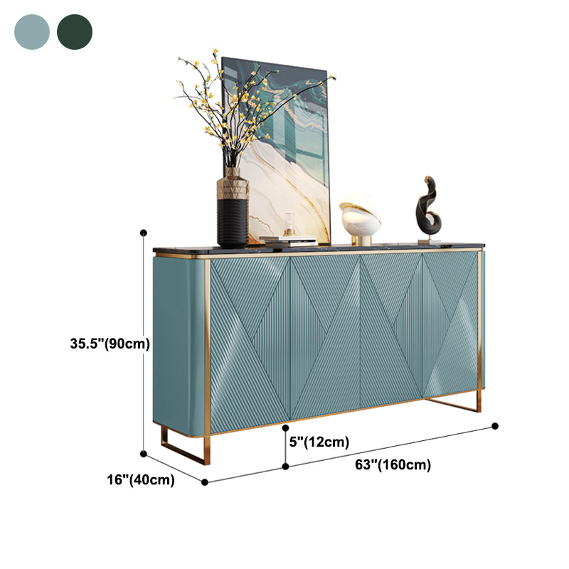 15.75"W Sideboard Glam Style Dining Server for Kitchen and Living Room