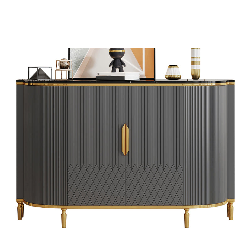 35.43"H Sideboard Glam Style Dining Server for Kitchen and Living Room