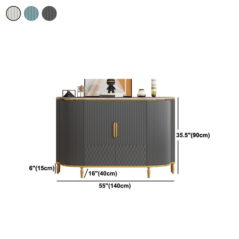 35.43"H Sideboard Glam Style Dining Server for Kitchen and Living Room