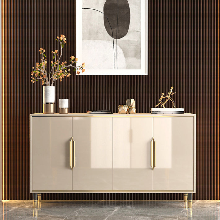 Glam Style Sideboard Door Dining Room Sideboard for Kitchen Use