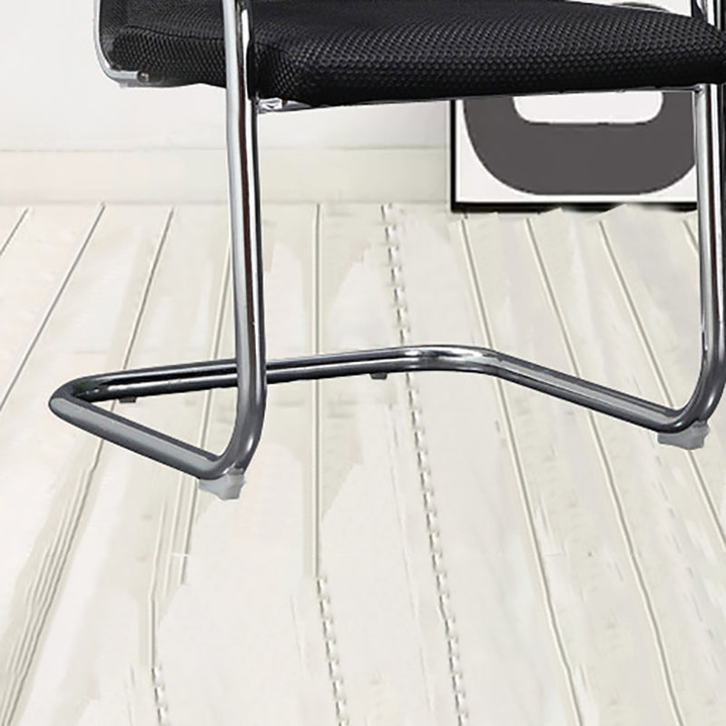 Modern Fixed Arms Office Chair High Back and Mid-Back Home Chair