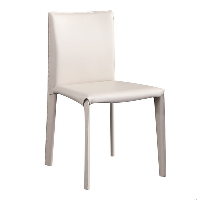 Upholstered Armless Dining Chair Leather Dining Chair for Dining Room