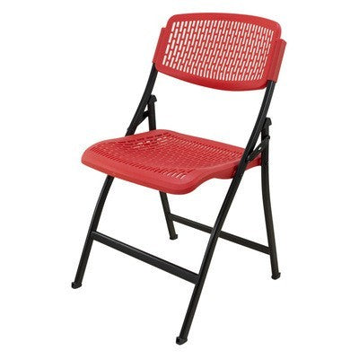 Steel Frame Conference Chair Plastic Back and Seat Armless Chair