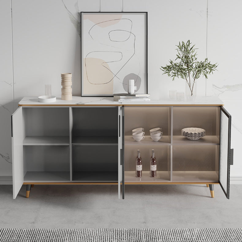 33.46"H Sideboard Glam Style Dining Server for Kitchen and Living Room