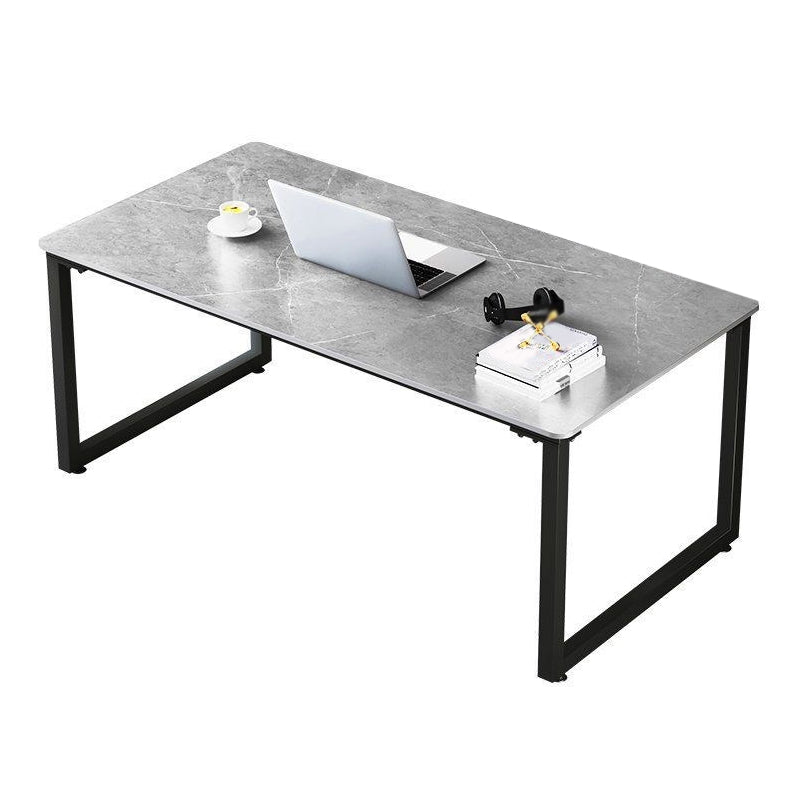 Modern Style Office Desk Sintered Stone Rectangle Desk for Home Use