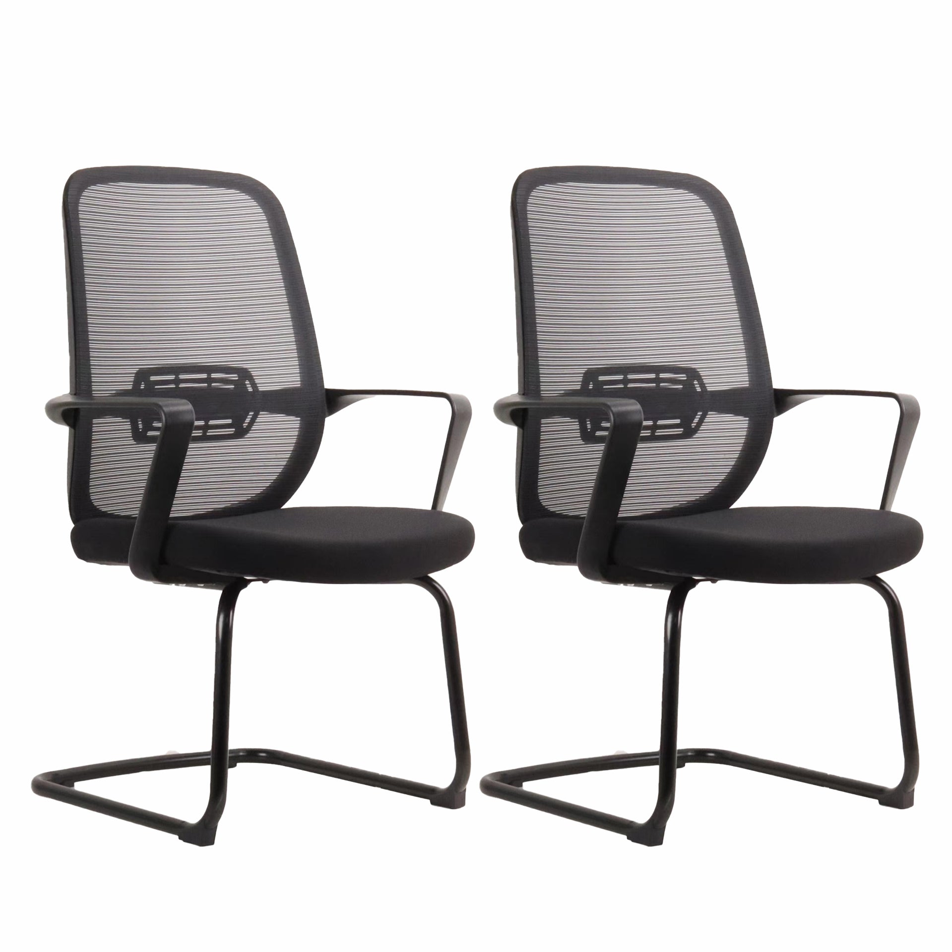 Ergonomic Mesh Desk Chair Contemporary Home Office Fixed Arms Office Chair