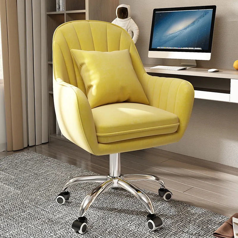 Modern Computer Ergonomic Task Chair Mid-Back Home Office Chair