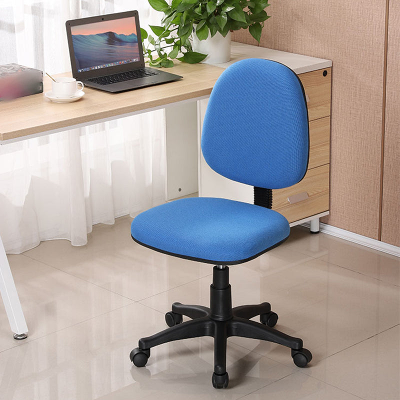 Middle Back Office Chair Fabric Sponge Cushion Chair for Office