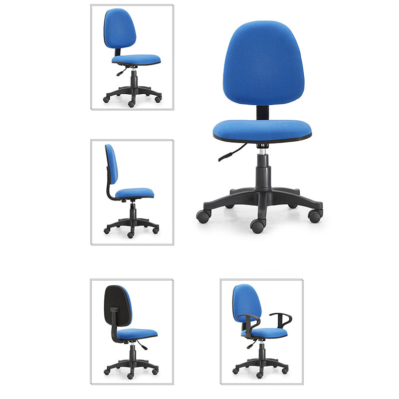 Middle Back Office Chair Fabric Sponge Cushion Chair for Office