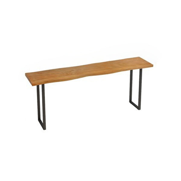 Pine Wood Bar Dining Table Modern Rectangle Bar Table for Dining Room