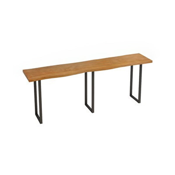 Pine Wood Bar Dining Table Modern Rectangle Bar Table for Dining Room