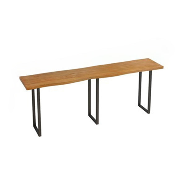 Pine Wood Bar Dining Table Modern Rectangle Bar Table for Dining Room