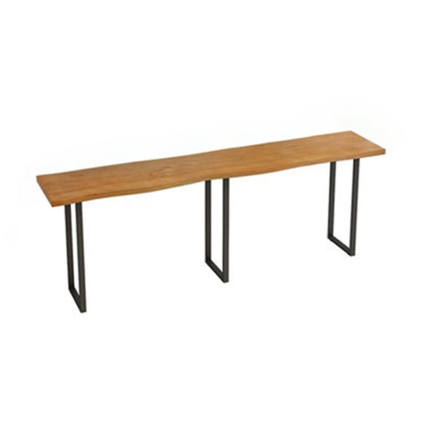 Pine Wood Bar Dining Table Modern Rectangle Bar Table for Dining Room