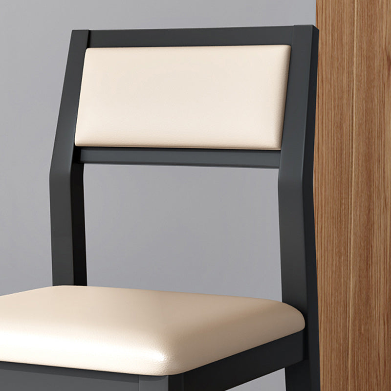 Open Back Dining Side Chair Solid Wood Dining Chair for Dining Room