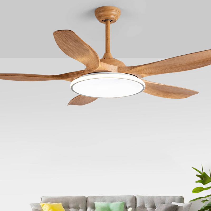 Unique Shape Metal Ceiling Fan Lights Kids Style 2 Light Ceiling Fan Lamps for Living Room