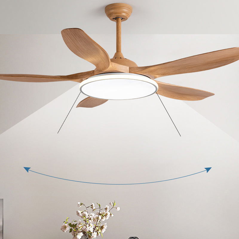 Unique Shape Metal Ceiling Fan Lights Kids Style 2 Light Ceiling Fan Lamps for Living Room